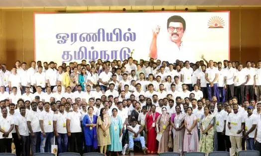மாவட்டச் செயலாளர்கள் கூட்டத்தில் முதல்வர் மு.க.ஸ்டாலின் பேச்சு: “ஓரணியில் தமிழ்நாடு” – 2.5 கோடி உறுப்பினர்கள் சேர்க்க இலக்கு!