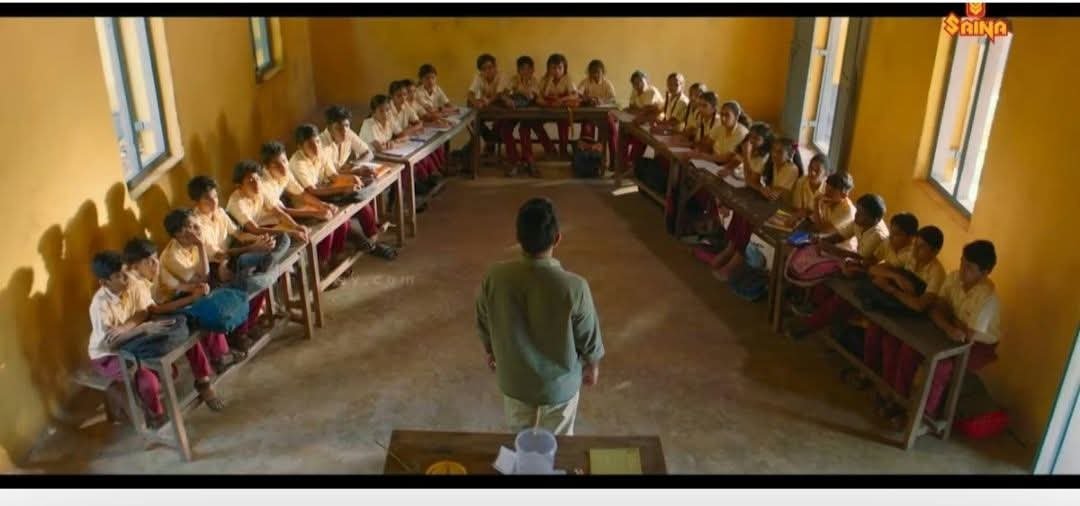 புதுமை வகுப்பறை ! ” ப ” வடிவத்திற்கு பதிலாக Chevron Style முறையை பயன்படுத்துக :