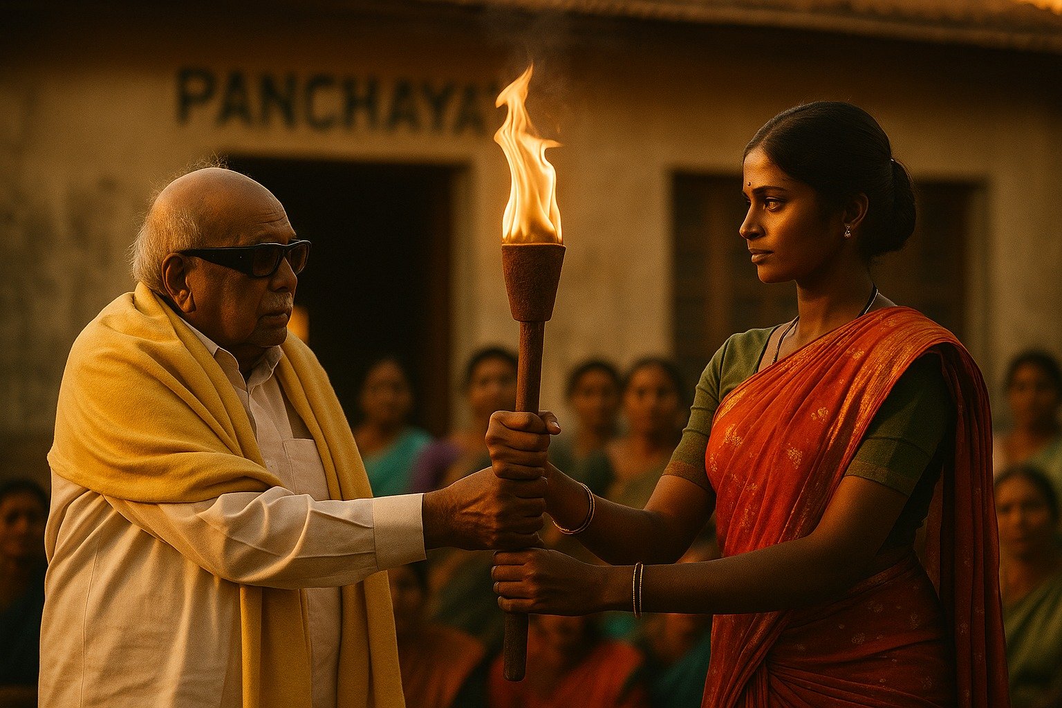 கலைஞர் கொடுத்த தீச்சுடர் – உள்ளாட்சி அமைப்புகளில் 33% மகளிர் இட ஒதுக்கீடு.