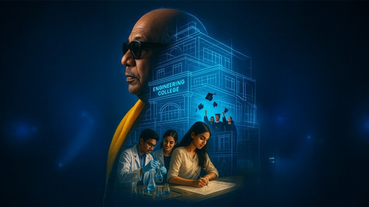 லட்சக்கணக்கான என்ஜினீயர்களை உருவாக்கிய சோஷியல் என்ஜினீயர், நவீன தமிழ்நாட்டின் சிற்பி – முத்தமிழறிஞர் கலைஞர்!