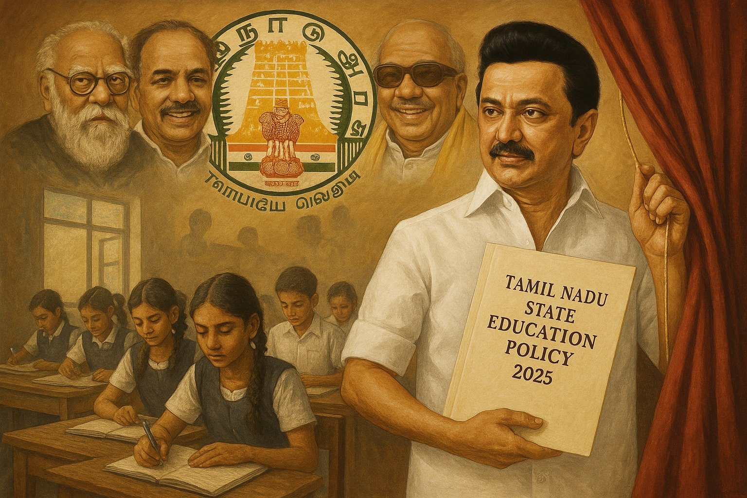 மாநிலக் கல்விக் கொள்கை, 2025: திராவிட இயக்கத்தின் நூற்றாண்டு காலக் கல்விப் புரட்சியின் வெளிப்பாடு!