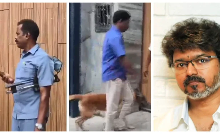 விஜய் வீட்டில் பதுங்கிய இளைஞர்: நடந்தது என்ன?