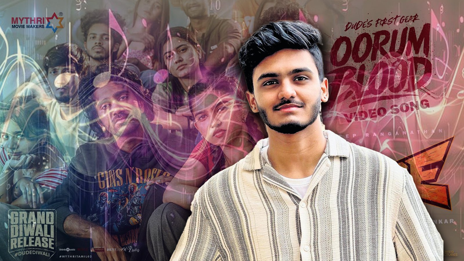 ‘ஊறும் பிளட்’ பாடலுக்கு வாழ்த்து மழை: சாய் அபயங்கரின் முதல் தமிழ்ப் பாடல் 10 கோடி பார்வைகளைத் தாண்டியது!