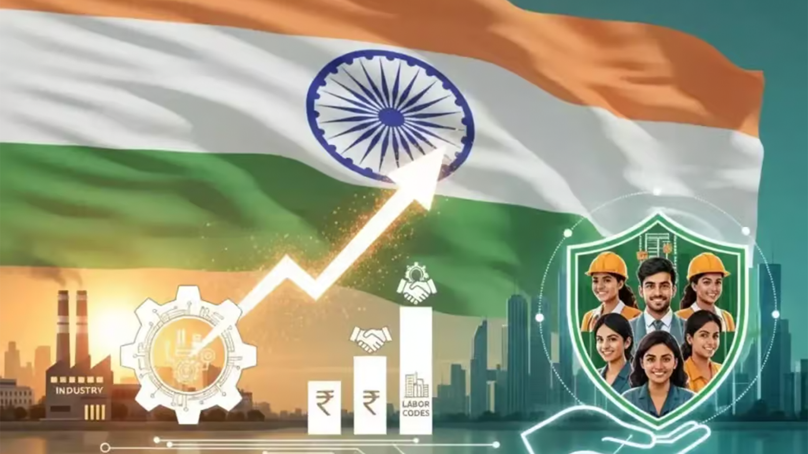 📰 இந்தியாவின் புதிய தொழிலாளர் விதிகள்: முக்கிய மாற்றங்களும் விளைவுகளும்