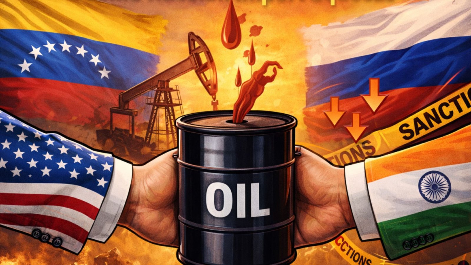 ரஷ்யாவிற்குப் பதில் வெனிசுலா: இந்தியாவுக்கு அமெரிக்கா வழங்கிய ‘பச்சைக்கொடி’!