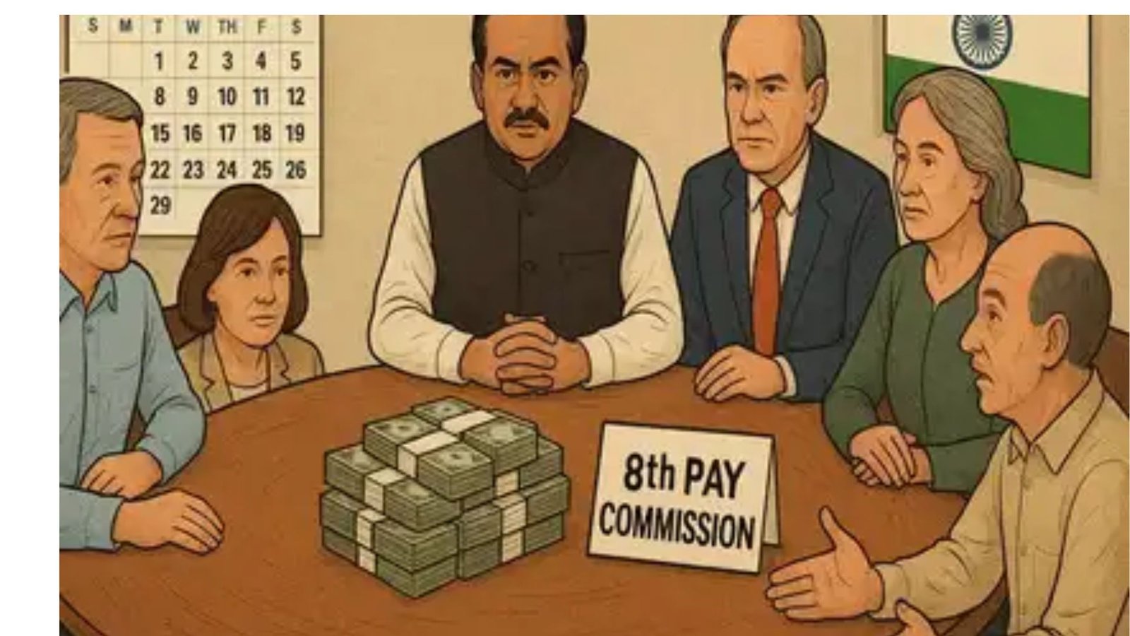 8வது ஊதியக் குழு 2026: மத்திய அரசு ஊழியர்களுக்கு புத்தாண்டு ஜாக்பாட்! சம்பள உயர்வு எவ்வளவு? முழு விவரம்!