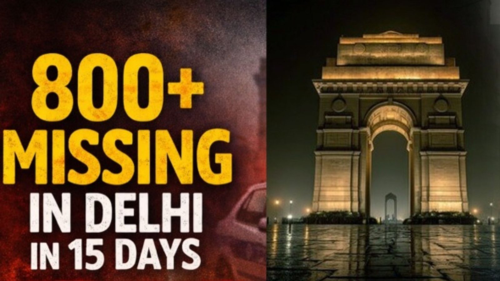டெல்லியில் 15 நாட்களில் 800 பேர் மாயம்: காவல்துறை தரவுகளும் அரசியல் மோதலும்!