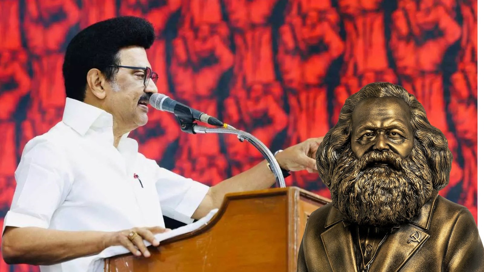 சென்னையில் கார்ல் மார்க்ஸ் சிலை நாளை திறந்து வைக்கிறார் முதலமைச்சர் மு.க. ஸ்டாலின்!