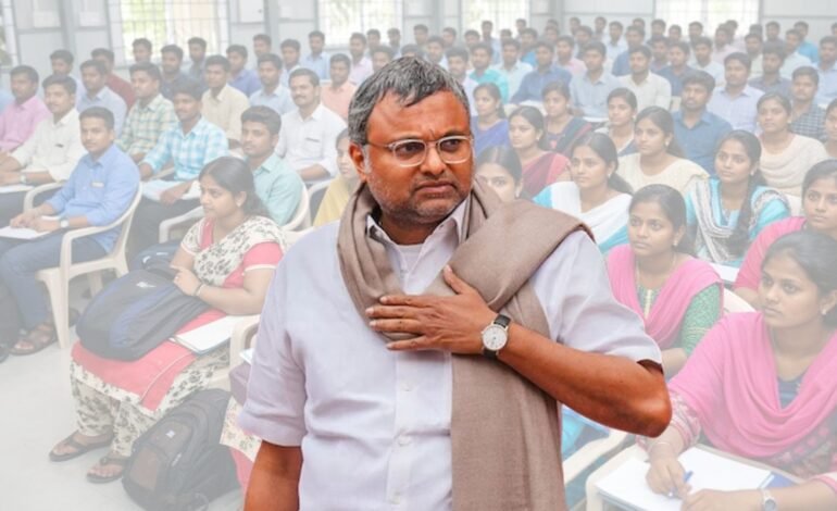 “மாணவர்களுக்கு நஷ்டஈடு வழங்குக” – டிஎன்பிஎஸ்சி குளறுபடிகளுக்கு எதிராக கார்த்தி சிதம்பரம் எம்.பி காட்டம்!