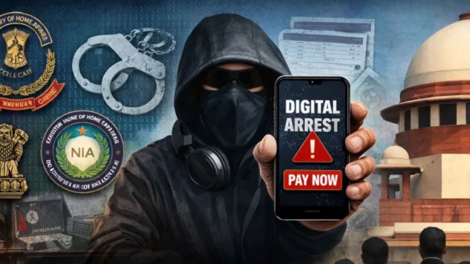 ரூ.54,000 கோடி கொள்ளை! டிஜிட்டல் அரெஸ்ட் மோசடி: பாதிக்கப்பட்டோருக்கு இழப்பீடு வழங்க உச்ச நீதிமன்றம் அதிரடி உத்தரவு!