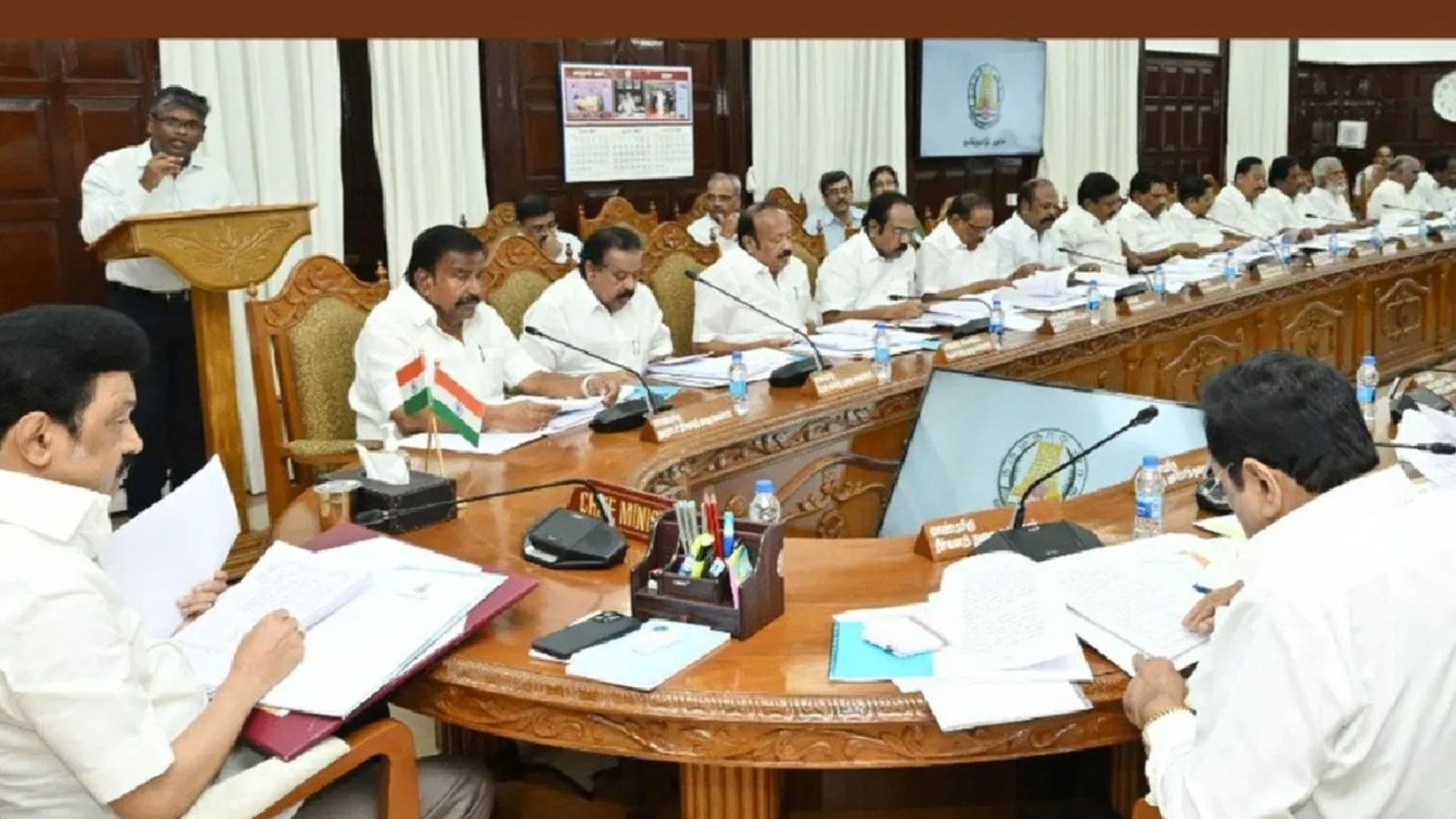 முதலமைச்சர் மு.க.ஸ்டாலின் தலைமையில் இன்று தமிழக அமைச்சரவை கூட்டம்: முக்கியத் திட்டங்களுக்கு ஒப்புதல்!