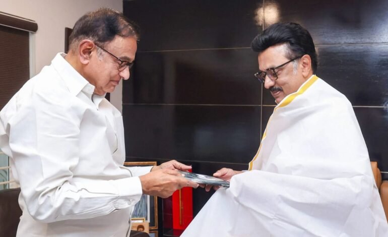 அறிவாலயம் ‘டெட்லைன்’ எதிரொலி: ஸ்டாலினைச் சந்தித்தார் ப.சிதம்பரம்! இழுபறி முடிவுக்கு வருகிறதா?