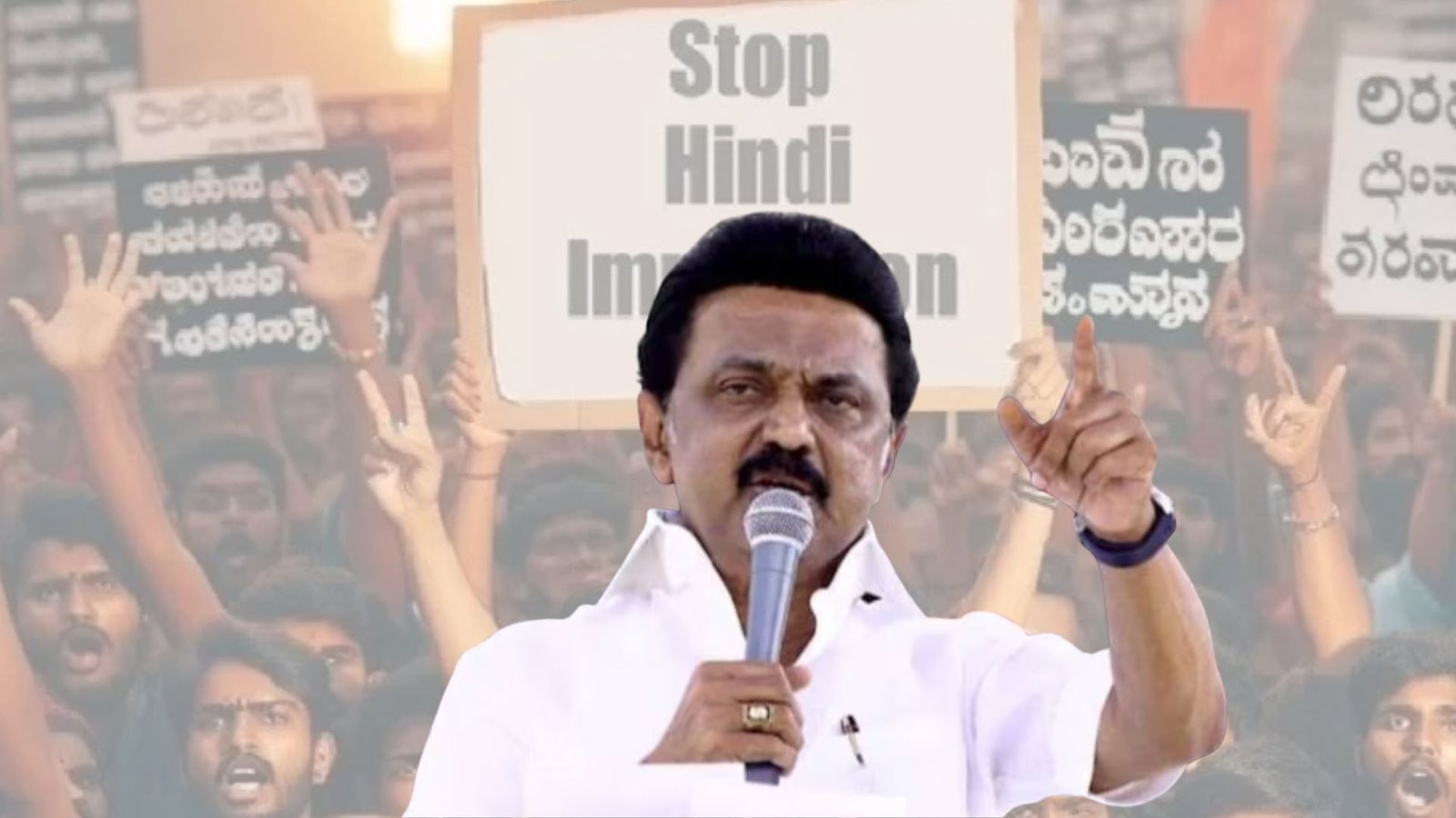 இந்திப் பெயரே தமிழ்; இந்திப் பெயரே ஆங்கிலம்! – பா.ஜ.க-வின் ‘புதிய மாடல்’ இந்தித் திணிப்பு: கொதிக்கும் தமிழகம்.