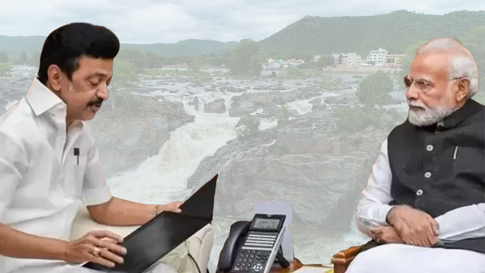 “ஒகேனக்கல் 3-ம் கட்டத் திட்டத்திற்கு ஒப்புதல் வழங்குக!” – பிரதமருக்கு முதல்வர் ஸ்டாலின் அவசரக் கடிதம்.