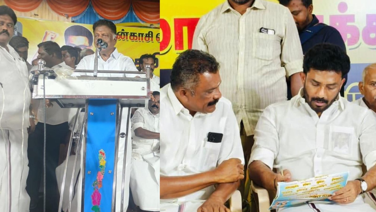 “இனி தமிழ்நாட்டை திமுகதான் ஆளும்!” – தென்காசியில் ஓ. பன்னீர்செல்வம் அதிரடி பிரச்சாரம்.