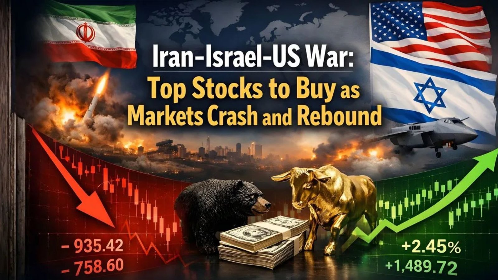 அமெரிக்கப் பங்குச்சந்தையில் ரூ.282 லட்சம் கோடி காலி: போர் மேகங்களால் முதலீட்டாளர்கள் அதிர்ச்சி!