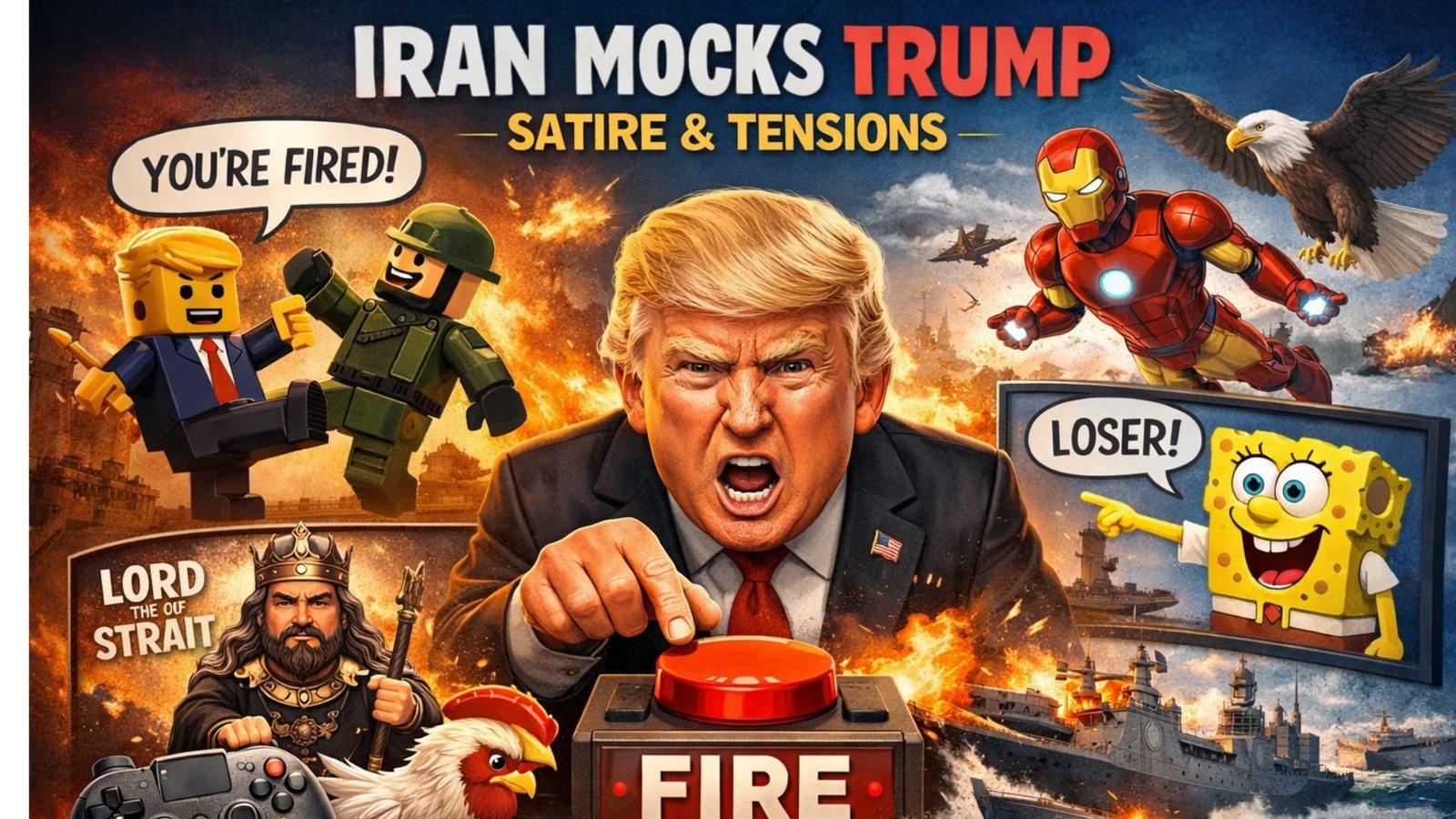 மீம்ஸ் மற்றும் AI வீடியோக்கள்: அமெரிக்காவுக்கு எதிராக ஈரான் நடத்தும் ‘டிஜிட்டல் போர்’!