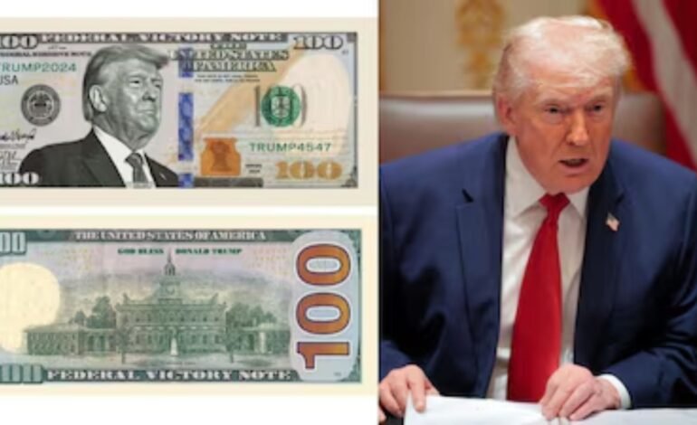 டாலர் நோட்டுகளில் அதிபர் ட்ரம்பின் கையெழுத்து! – 165 ஆண்டுகால அமெரிக்க மரபு முடிவுக்கு வருகிறது.