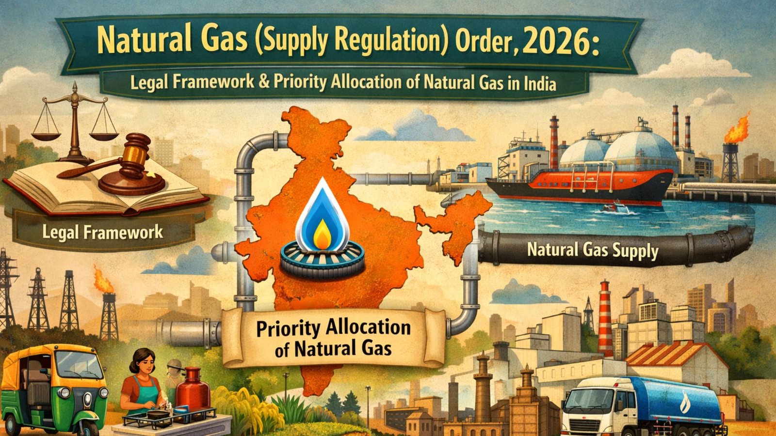 எரிசக்திப் பகிர்வு 2026: அரசின் கட்டுப்பாட்டில் சமையல் எரிவாயு!