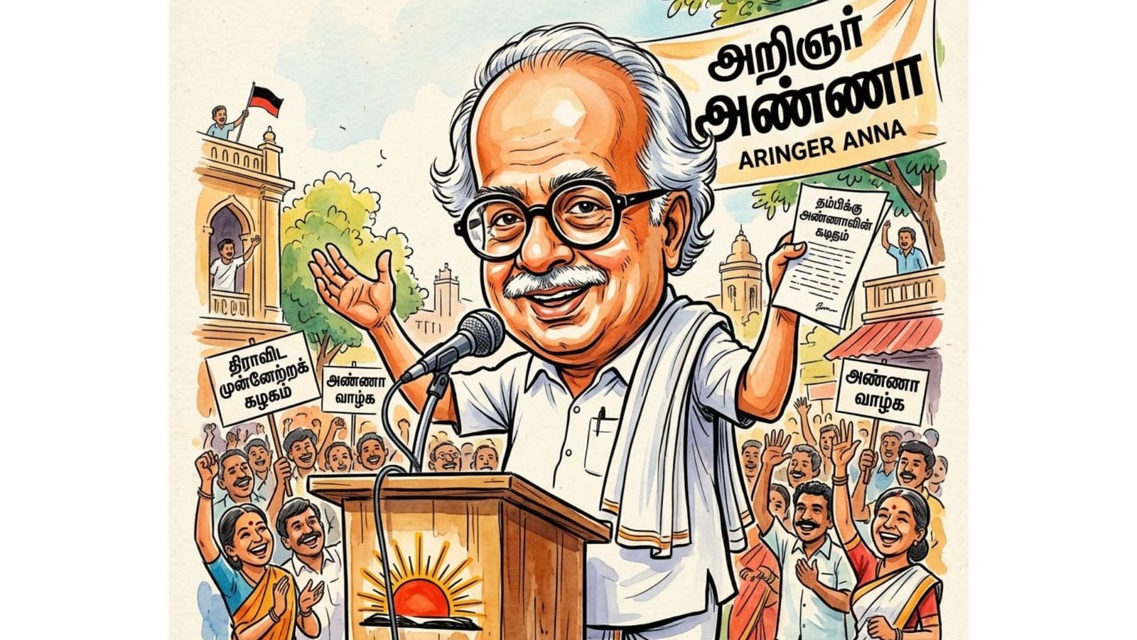 காலத்தை வென்ற அண்ணா: 2026 தேர்தல் களம் பற்றி ‘தென்னகத்து பெர்னாட்ஷா’வின் நறுக்கென்ற பதில்கள்!