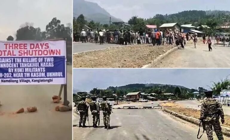 மணிப்பூரில் மீண்டும் பதற்றம்: செனாபதி மாவட்டத்தில் நாகா – குகி இனக்குழுக்கள் இடையே மோதல்!