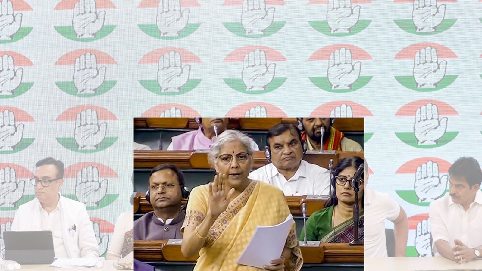 “காங்கிரஸின் வீழ்ச்சியே விரக்திக்குக் காரணம்!” – பிரதமர் மீதான விமர்சனத்திற்கு நிர்மலா சீதாராமன் கடும் கண்டனம்.