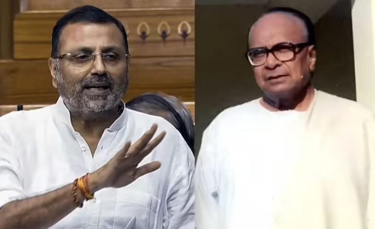 பிஜு பட்நாயக் குறித்த சர்ச்சை: பாஜக எம்பி நிஷிகாந்த் துபே நிபந்தனையற்ற மன்னிப்பு!