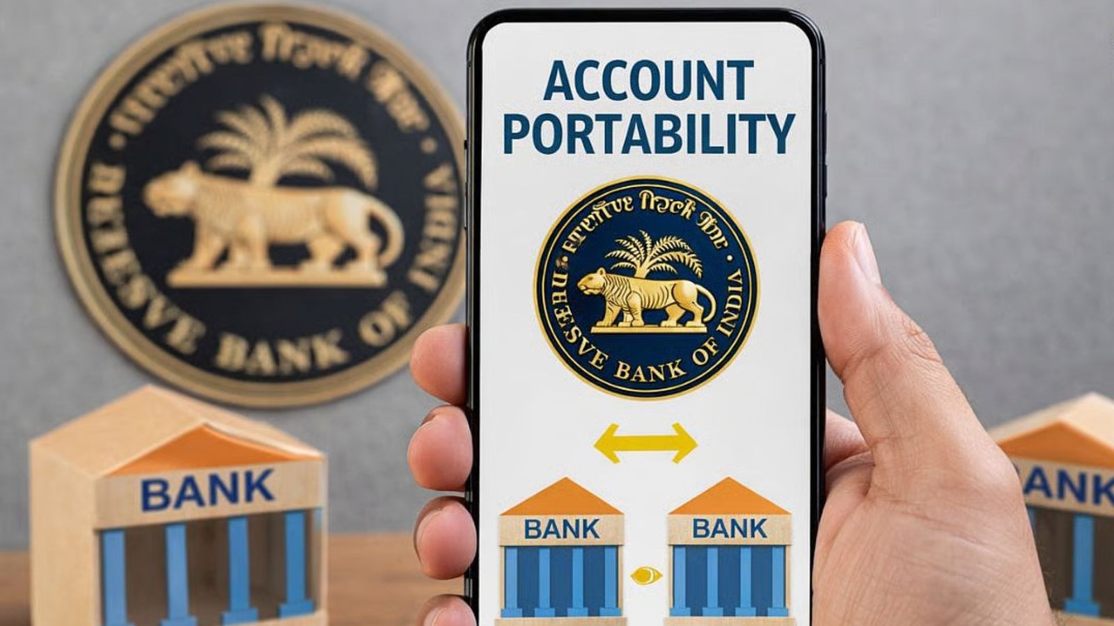 இனி பேங்க் மாறுவது ஈஸி! – அக்கவுண்ட் நம்பரை மாற்றாமலே வங்கியை மாற்றும் வசதி: ரிசர்வ் வங்கி அதிரடி.