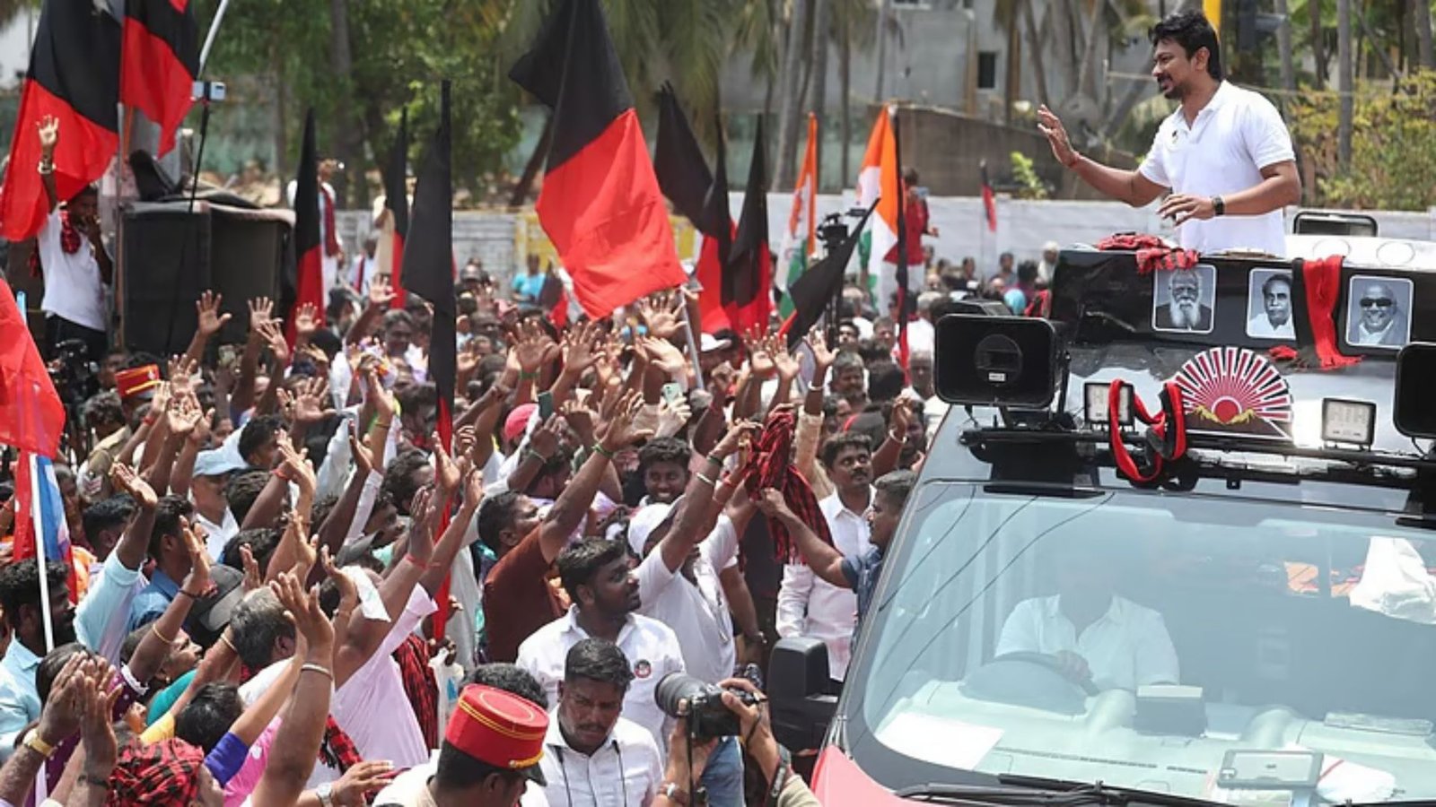 “டெல்லியிலிருந்து ரிமோட் மூலம் இயக்கப்படுகிறது புதுச்சேரி!” – மத்திய அரசை விளாசிய உதயநிதி ஸ்டாலின்.