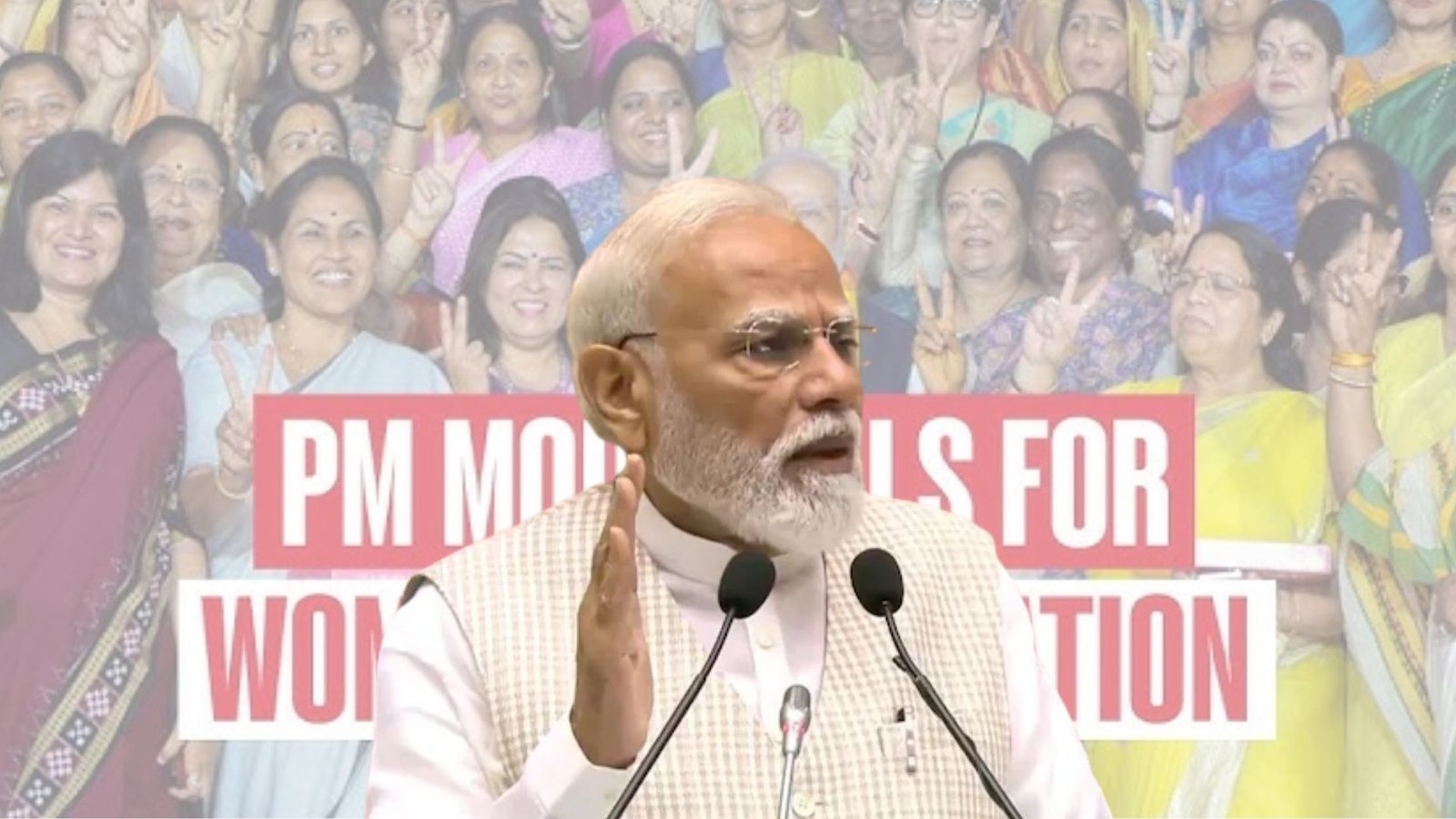“பெண் சக்தியின் புதிய அத்தியாயம்!” – மகளிர் இடஒதுக்கீடு குறித்துப் பிரதமர் மோடி பெருமிதம்.
