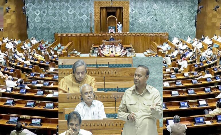 “மசோதாக்களை சான்ட்விச் போல் அடுக்கி குழப்புகிறது பாஜக!” – மக்களவையில் டி.ஆர். பாலு ஆவேச முழக்கம்.