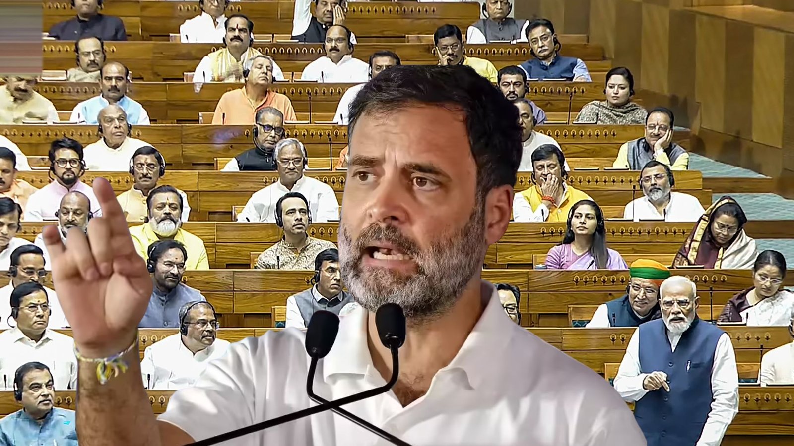 “இது இடஒதுக்கீடு அல்ல; மக்களின் அதிகாரப் பறிப்பு!” – மக்களவையில் ராகுல் காந்தி ஆவேசப் பேச்சு.