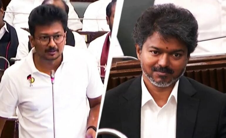 Udhayanidhi Stalin criticizes CM Joseph Vijay over Tamil Nadu law and order 2026