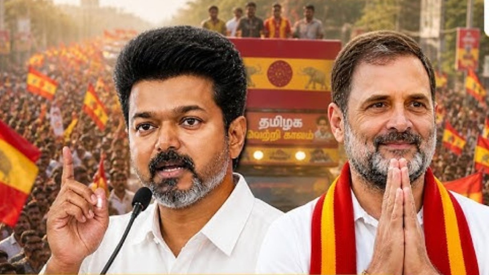 20 ஆண்டுகால உறவை முறித்த காங்கிரஸ்! – திமுக கூட்டணியில் இருந்து விலகி விஜய்யுடன் கைகோர்ப்பு.