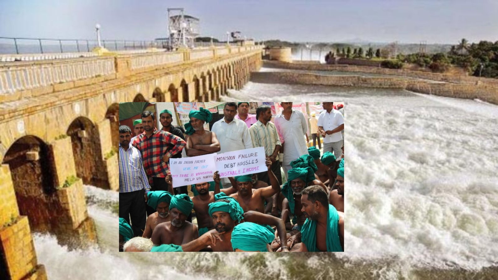 மேகேதாட்டு அணையை முற்றுகையிடத் தஞ்சையிலிருந்து வாகனப் பேரணியாகப் புறப்பட்ட தமிழகக் காவிரி விவசாயிகள்!
