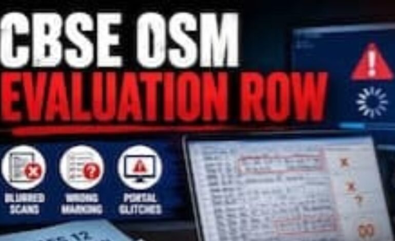CBSE-யின் ‘ஆன்-ஸ்கிரீன் மார்க்கிங்’ (OSM) குளறுபடிகள்! யாருக்காக இந்த டிஜிட்டல் வெற்றிக் கதைகள்? அம்பலமாகும் பின்னணி!