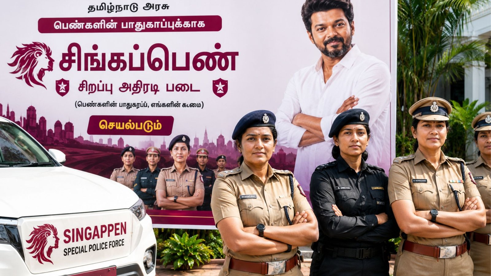 பெண்கள் பாதுகாப்பில் புதிய மைல்கல்: சேலத்தில் ‘சிங்கப்பெண் சிறப்பு அதிரடிப்படை’ தொடக்கம்!