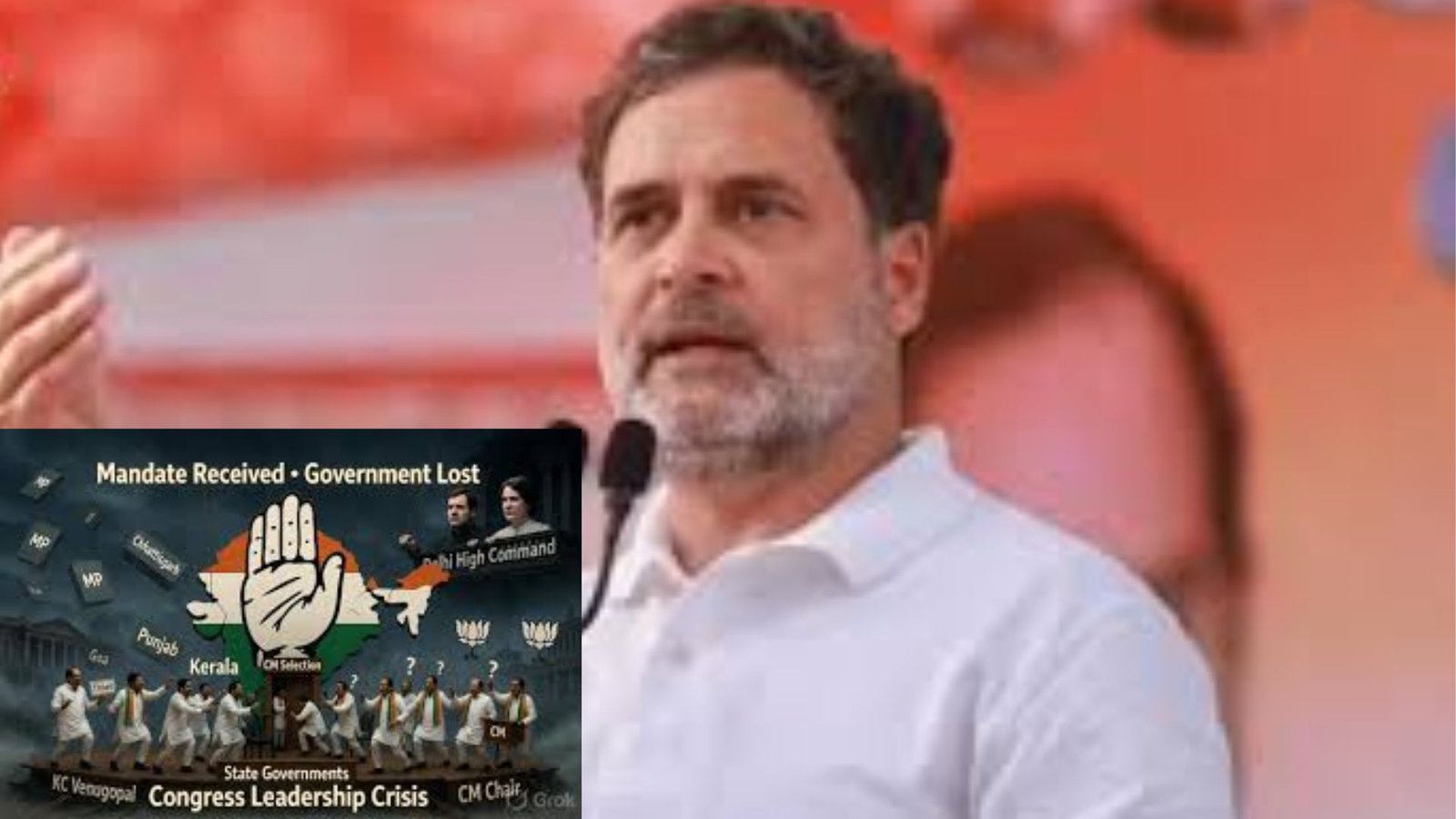 “பாஜகவை நேரடியாக வீழ்த்தாத வரை காங்கிரஸ் மீள்வது வெறும் கனவு!” — ஊடகவியலாளர் ராஜ்தீப் சர்தேசாய் அதிரடி விமர்சனம்!