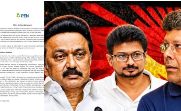 “தோல்விக்கு நான் பொறுப்பேற்கத் தயார்!” — விமர்சனங்களுக்கு முற்றுப்புள்ளி வைத்து சபரீசன் வேதமூர்த்தி அதிரடி அறிக்கை!