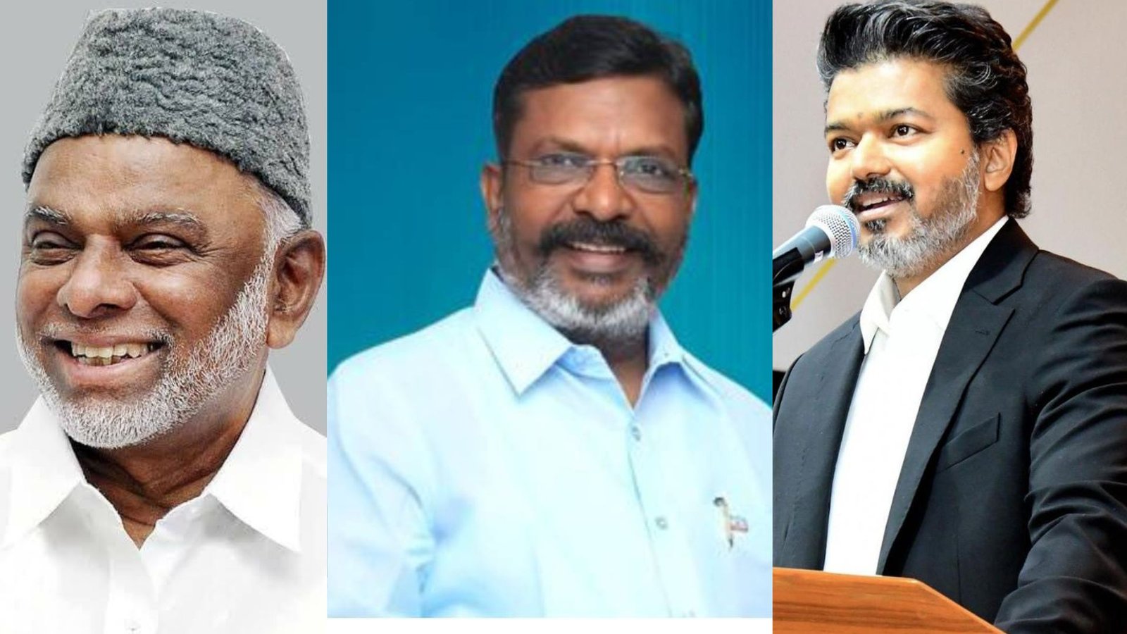 2 சீட்டுகளைத் தள்ளி வைத்த முதலமைச்சர் விஜய்! விசிக, முஸ்லீம் லீக் கட்சிகளுக்கு ஒதுக்கப்படும் முக்கியத் துறைகள்!