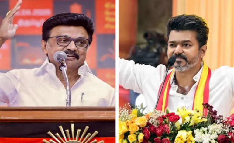 “குதிரை பேரம் என்பது அப்பட்டமான பொய் கதை!” திருச்சியில் முதல்வர் விஜய் அதிரடி முழக்கம்! திமுக-விற்குச் சாட்டையடி பதில்!