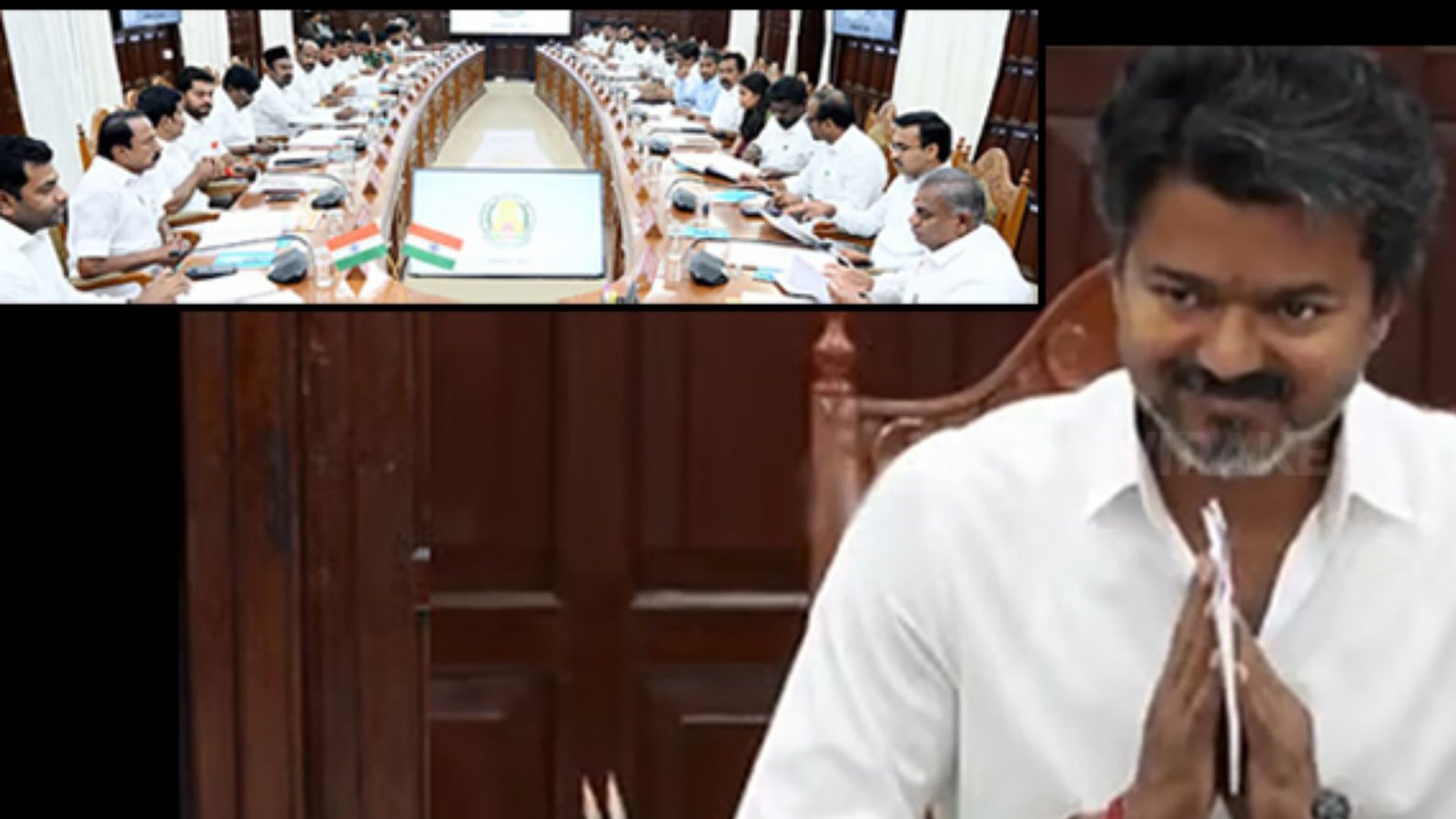 தமிழக அமைச்சரவையின் ‘வெற்றித் தமிழகம்’ முதல் கூட்டம்! 436 திட்டங்கள் குறித்து முதல்வர் விஜய் அதிரடி ஆலோசனை!