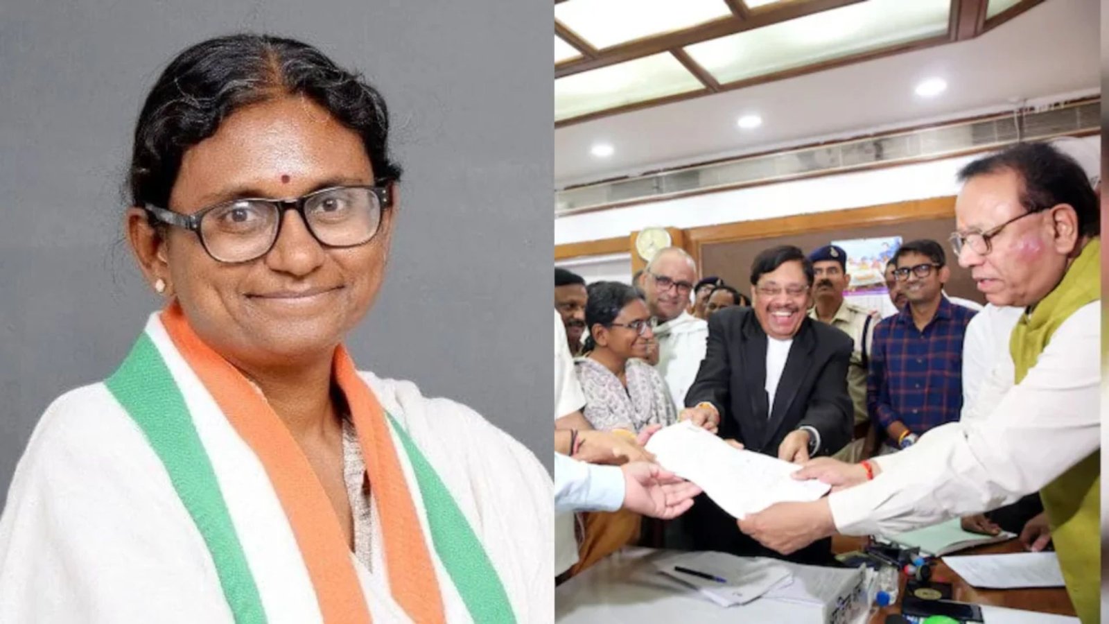 காங்கிரஸுக்கு அடுத்த பலத்த அடி! ராஜ்யசபா வேட்பாளர் மீனாட்சி நடராஜன் மனு அதிரடி தள்ளுபடி! தேர்தல் ஆணையம் முன்பு எம்பிக்கள் தர்ணா!