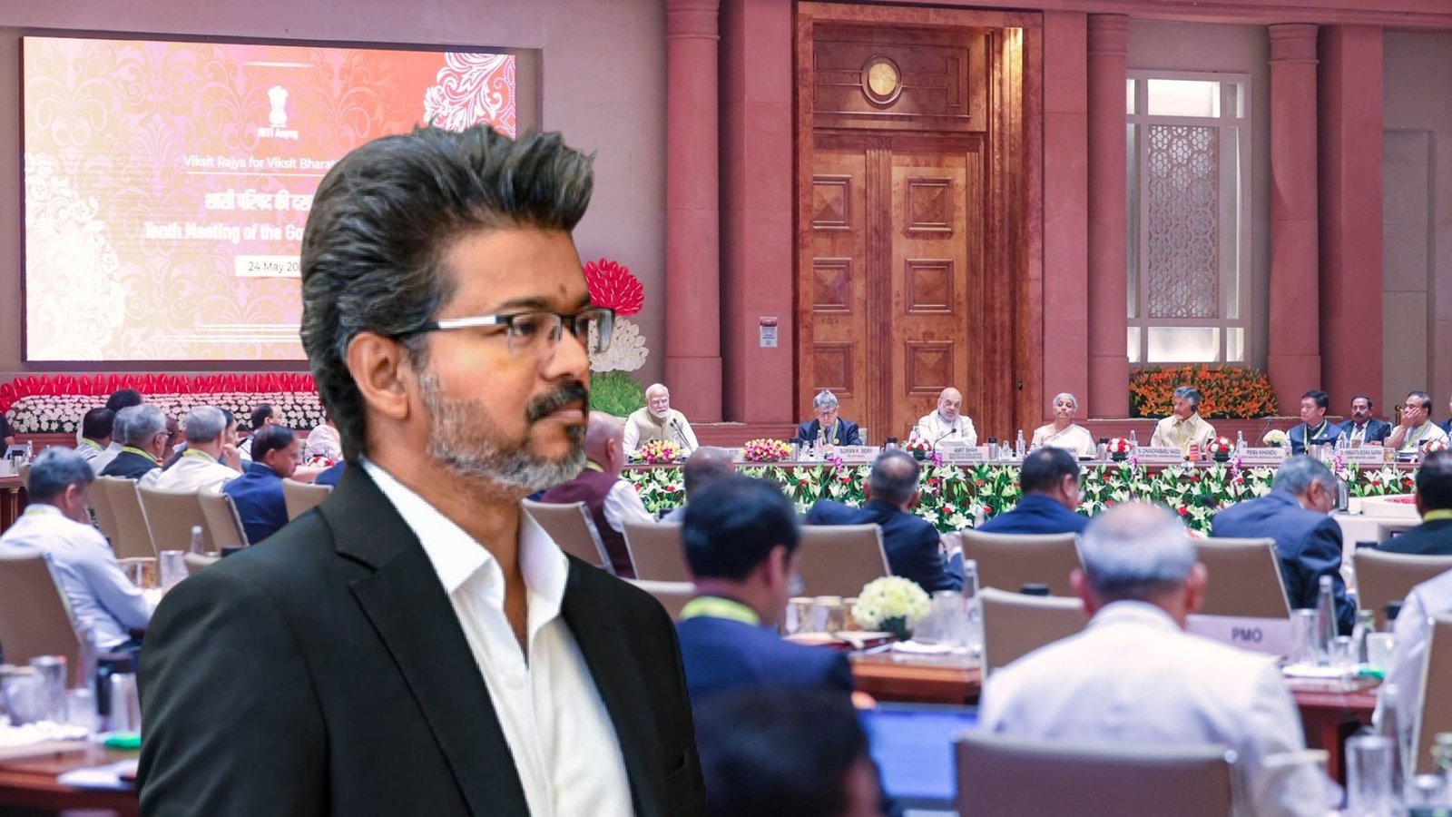 இந்தியாவிலேயே தமிழ்நாடுதான் கெத்து! நிதி ஆயோக் கூட்டத்தில் முதல்வர் விஜய் அதிரடி முழக்கம்! சிறப்புப் புள்ளிவிவரங்கள்!