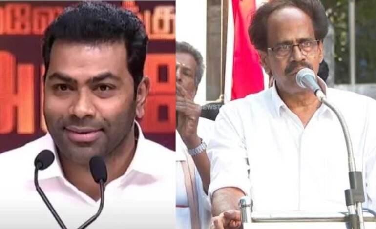 “கணக்கு தீர்க்காமல் விடமாட்டோம் என்ற பேச்சு ஏற்புடையதல்ல!” – தவெக அமைச்சர் ஆதவ் அர்ஜுனாவுக்கு இந்திய கம்யூனிஸ்ட் (CPI) கடும் கண்டனம்!