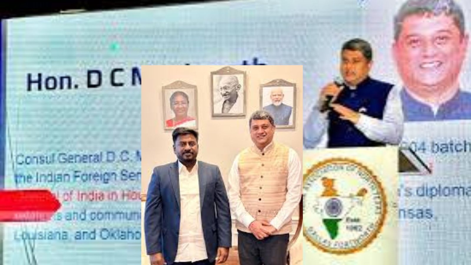 அமெரிக்காவில் தமிழ்நாடு கல்வி அமைச்சர் ராஜ்மோகன்! இந்தியத் துணைத் தூதர் டி.சி.மஞ்சுநாத் நேரில் சந்தித்து அதிரடி வாழ்த்து!