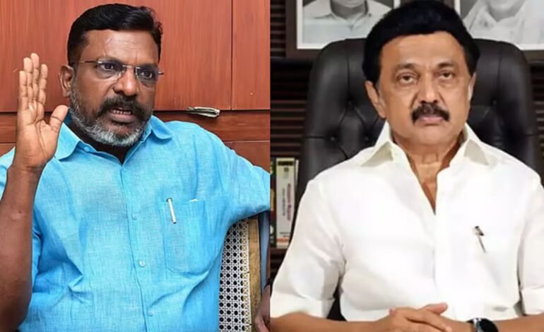 திமுக – விசிக கூட்டணி முற்றிலும் உடைந்தது! “மு.க.ஸ்டாலினே கூட்டணியில்லை என உணர்த்திவிட்டார்!” – தவெக மேடையில் திருமாவளவன் பிரகடனம்!