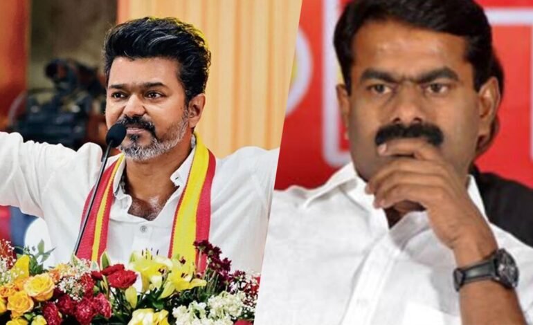 “நெல்மணிகளைத் தீயில் கருக விடுவது அரசா, இல்லை தரிசா?!” – தவெக அரசை வெளுத்து வாங்கிய சீமான்! “வெட்டவெளியில் கிடப்பதா உணவுத் தானியங்கள்?!” என ஆவேசம்!