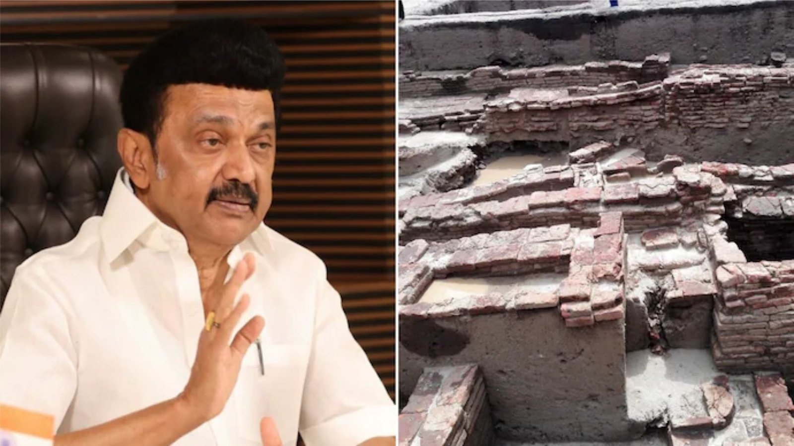 “வரலாற்றைத் தெற்கிலிருந்து எழுதுவோம்!” திமுசு தலைவர் மு.க.ஸ்டாலின் அதிரடி வலியுறுத்தல்! “அகழாய்வுப் பணிகளைப் புதிய அரசு தொடர வேண்டும்!”