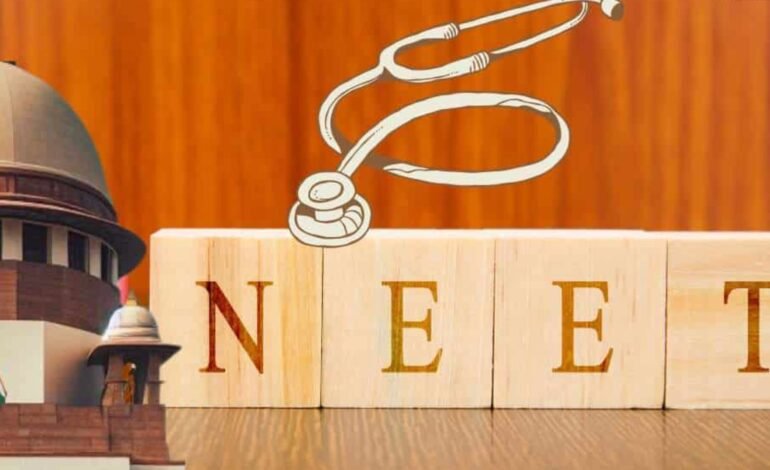 உச்சநீதிமன்றம் அதிரடி உத்தரவு! நீட் வினாத்தாள் கசிவு குறித்து மத்திய அரசு விரிவான பதில் மனுத் தாக்கல் செய்ய ஆணை! தேர்வு முறை சீர்திருத்தம் வரை கண்காணிப்பு!
